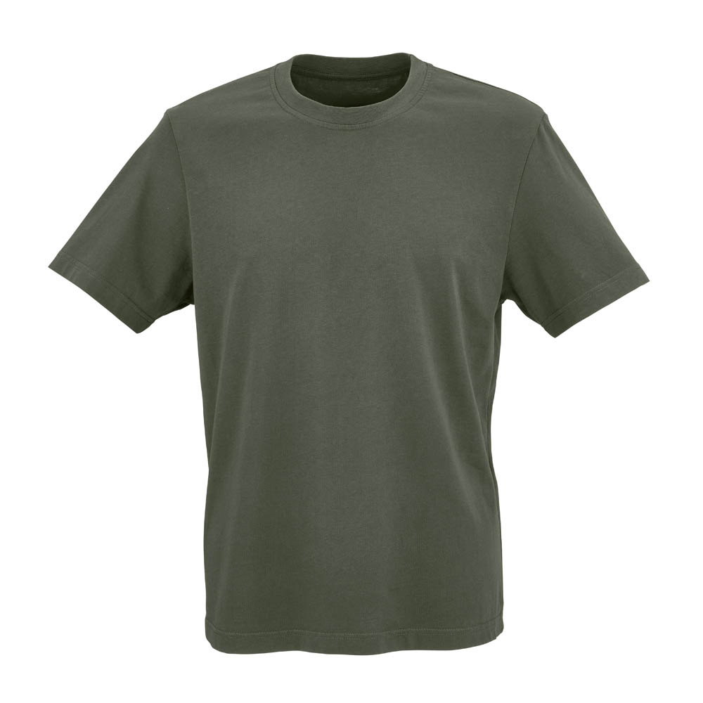 T-shirt promotionnel unisexe 140 g/m² Tamariz Vert armée